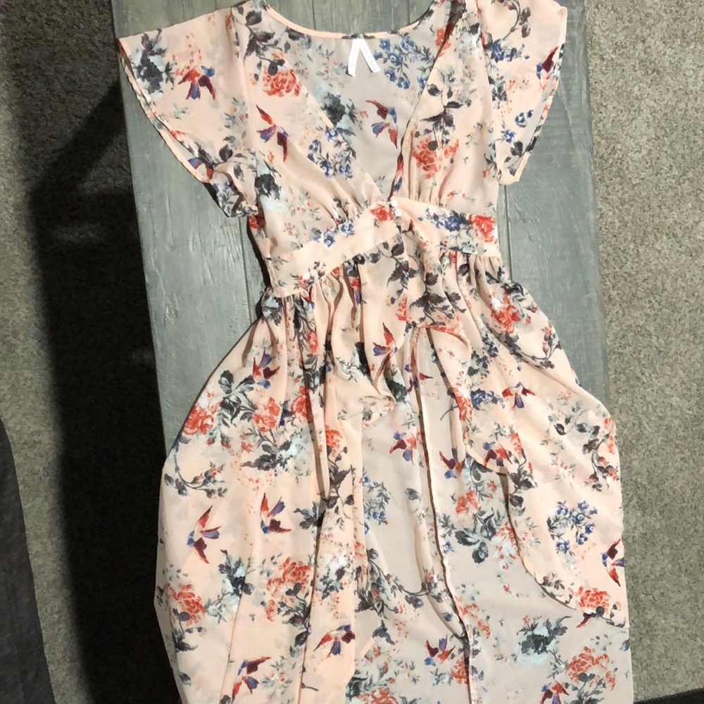 Top vest high low blouse